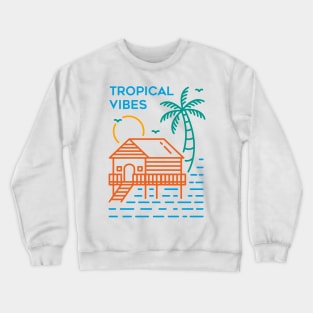 Tropical Vibes 3 Crewneck Sweatshirt